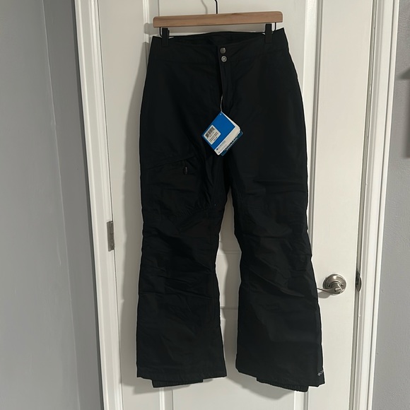Columbia Jackets & Blazers - NWT Columbia Omni Heat Waterproof Insulated Black Snow Board Pants Womens Medium